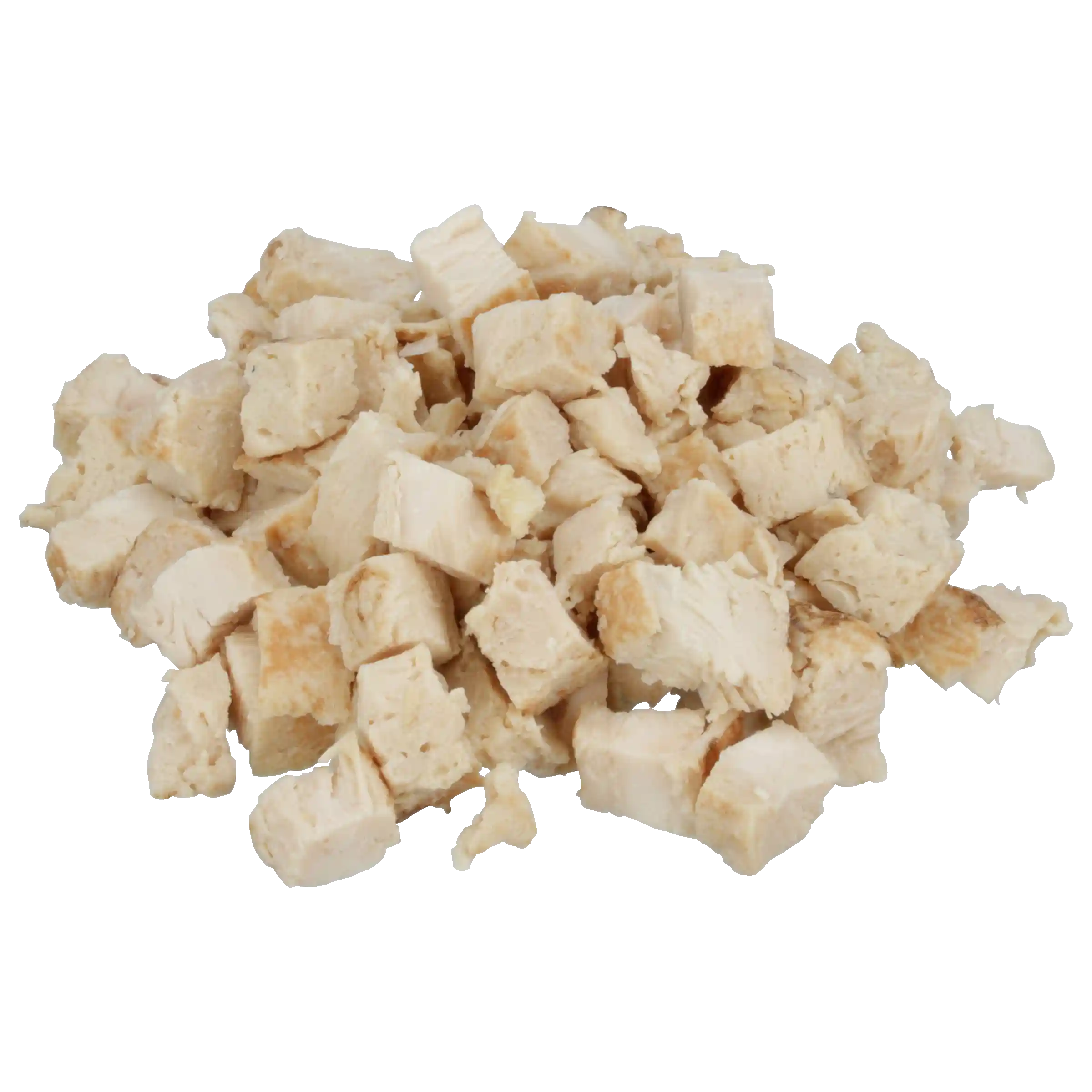 Tyson Red Label® Fully Cooked Unbreaded Wood Fire Seasoned Diced Chicken Breast, 0.5"_image_2