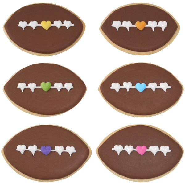 Rainbow Heart Charms Assortment Dec-Ons® Decorations