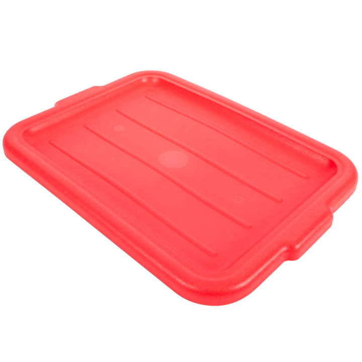 Traex® Color-Mate™ recessed food storage box lid in red