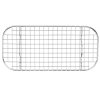 Third-size Super Pan V® stainless steel wire cooling grate