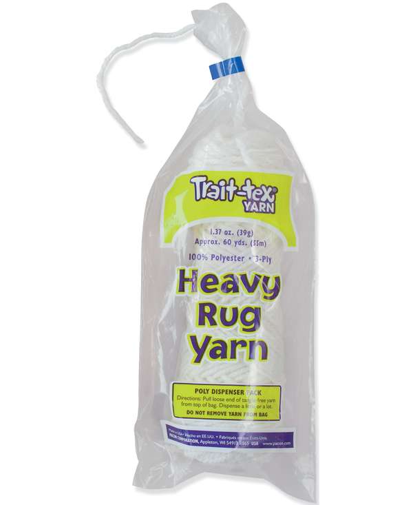 Heavy Rug Yarn, White