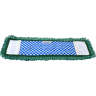 Hillyard, Trident, Premium Looped Microfiber Mesh Pocket Mop, 18"W, Green