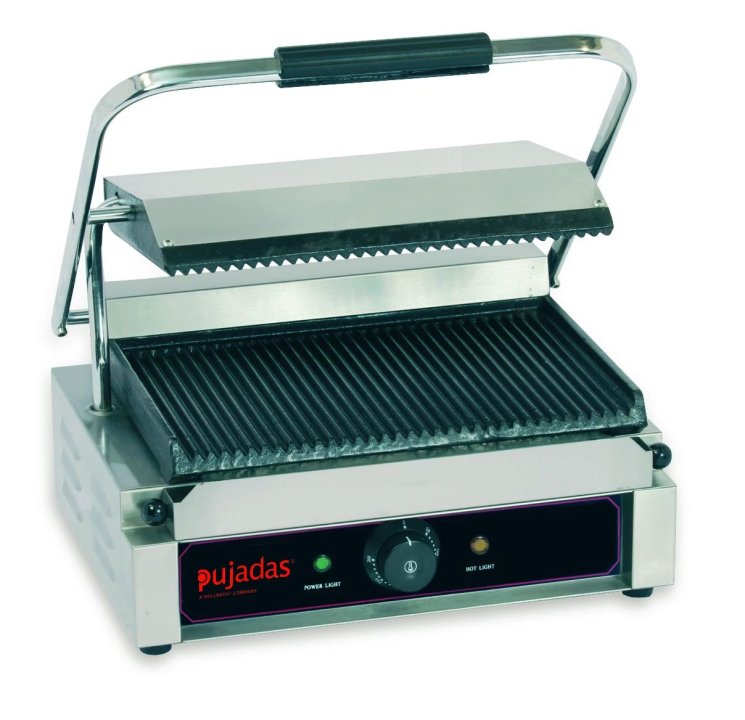 Contact grill "Solo grande" 2200 W with upper grooves