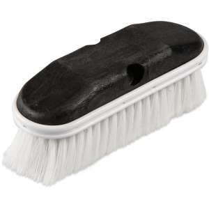 Carlisle, Flo-Pac, 9in, Vehicle Wash Brush, Plastic Bristles, White