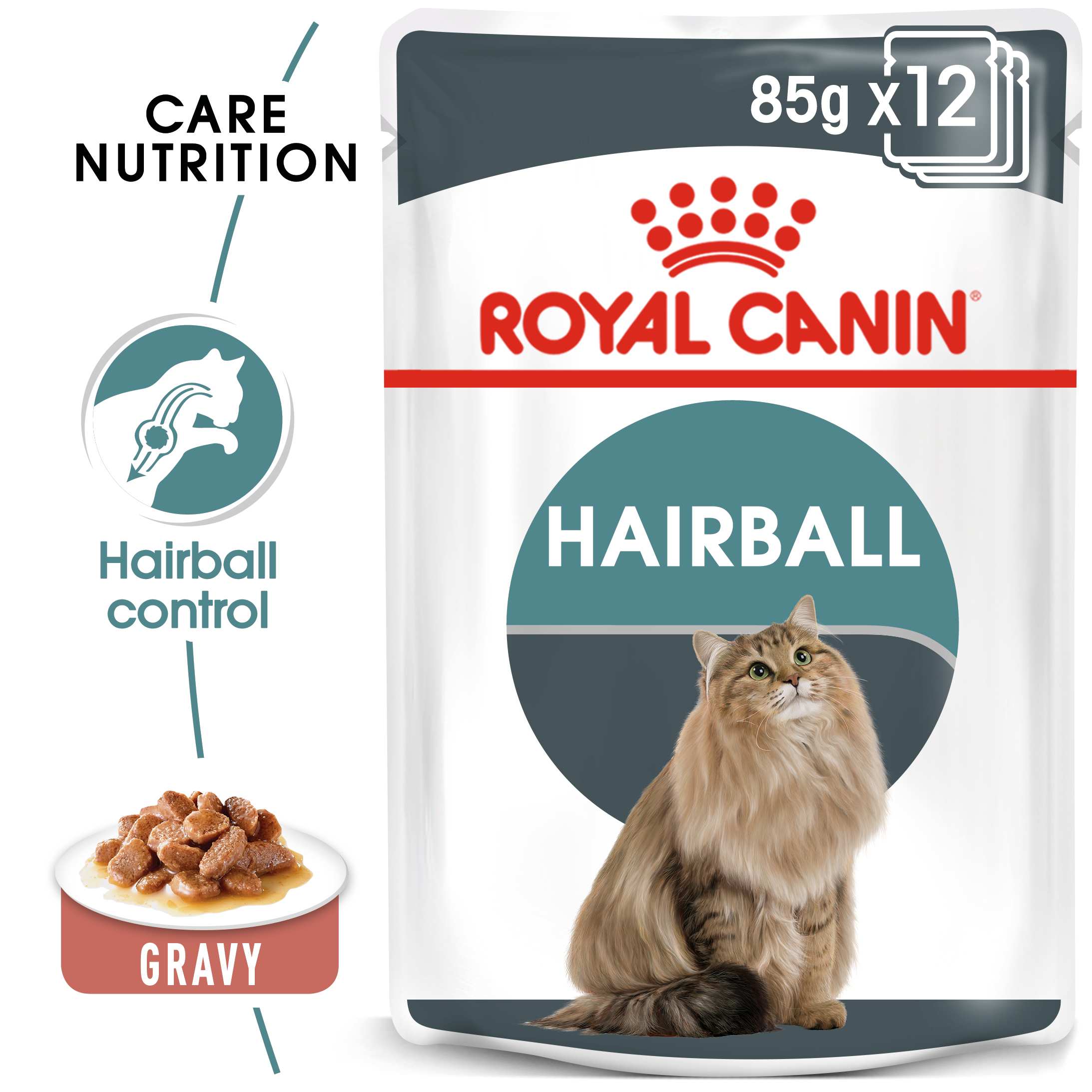 Hairball Care Thin Slices In Gravy