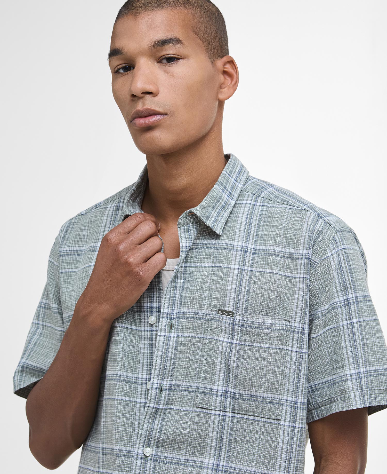 Coldingham Checked Short-Sleeved Shirt image number 3