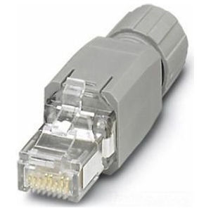 RJ45, 8 - positions Connector, Gray