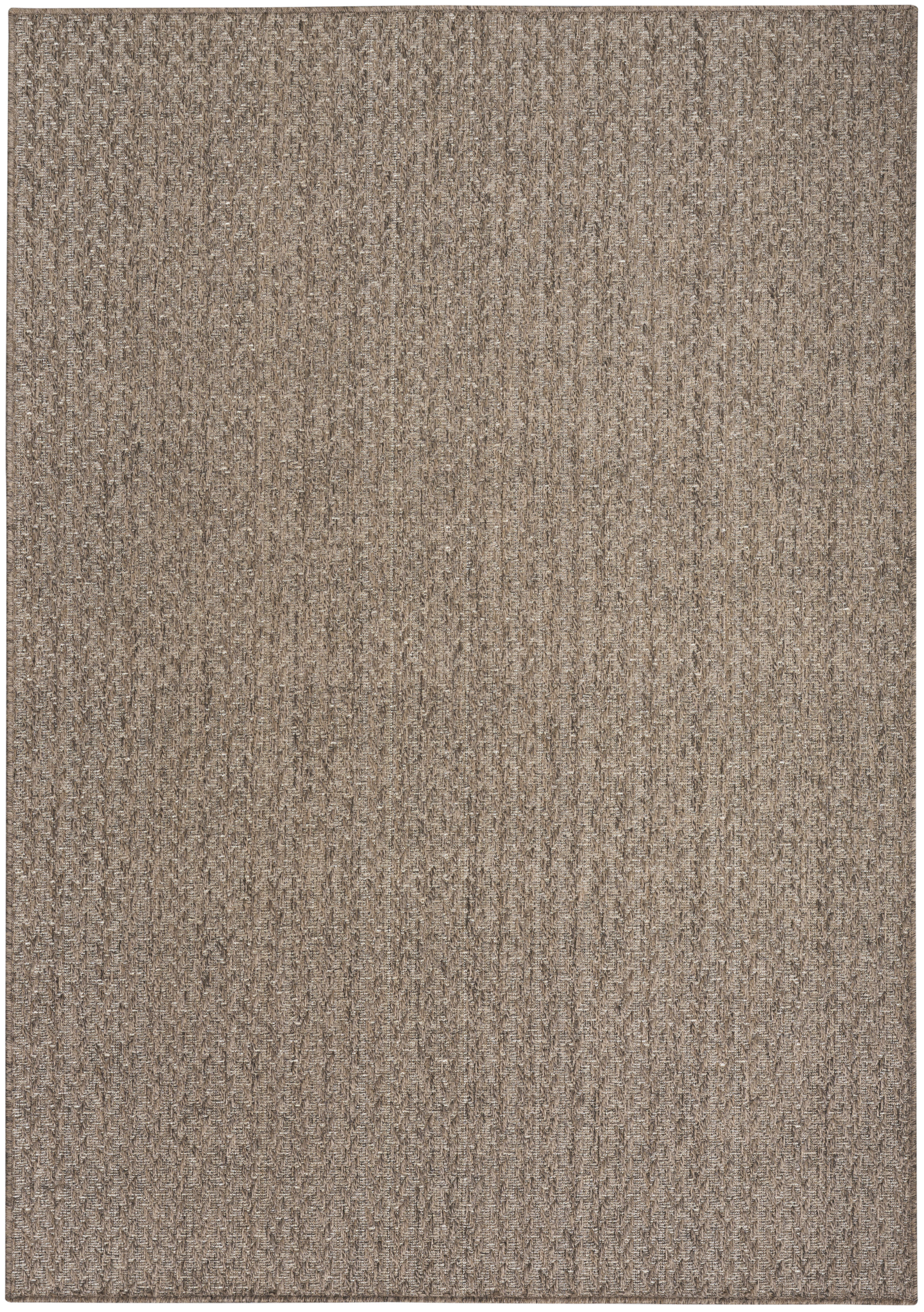 Nourison Tulum 6' x 9' Brown Outdoor Rug