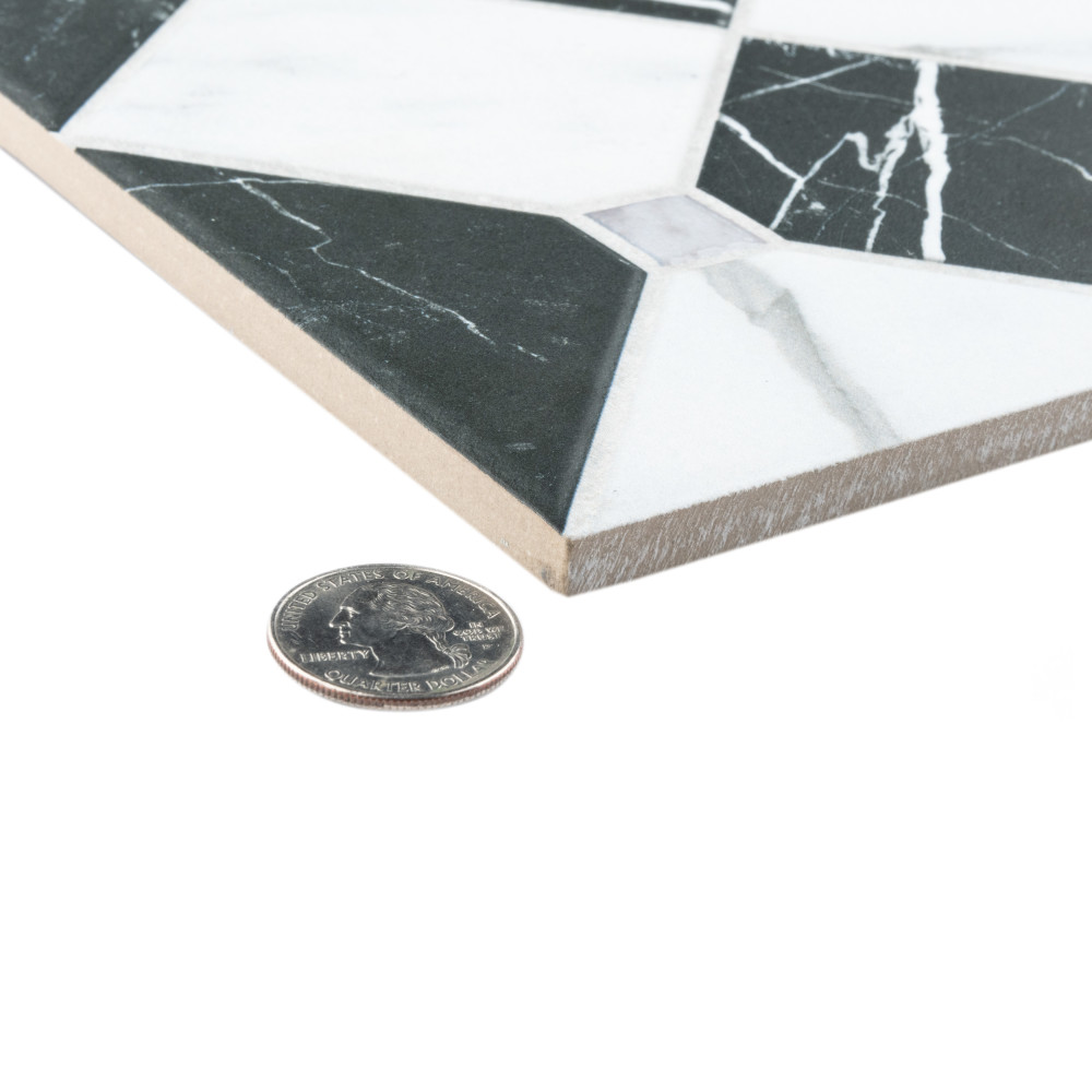 Tuscany Firenze 17-3/8 in. x 17-3/8 in. Porcelain Floor and Wall Tile