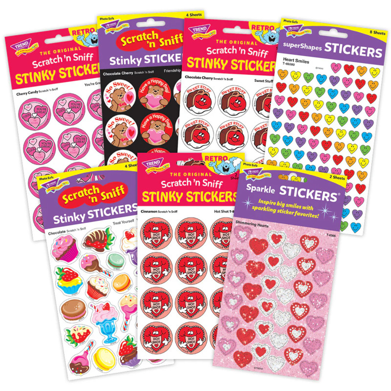 Valentine's Mixed Stickers Set