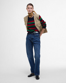 Maglione girocollo a righe Illy Barbour The Edit by Alexa 