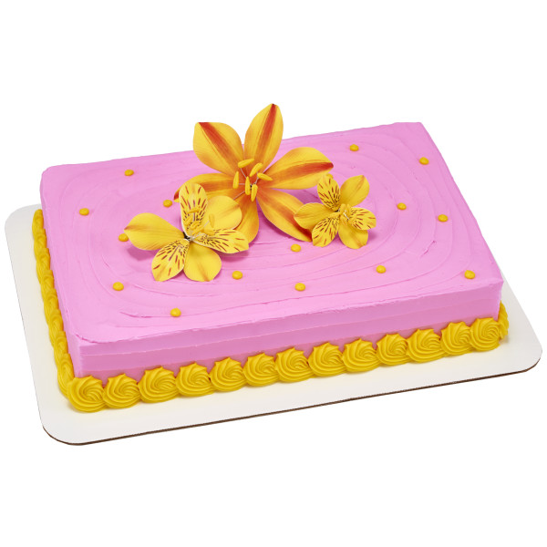 Bright Lilies Gum Paste Flowers