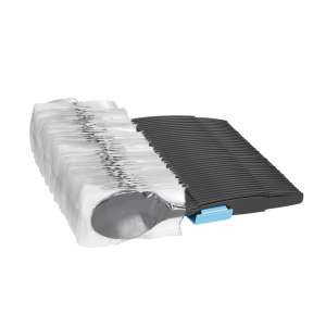 Dixie, Ultra Smartstock Series-W Heavy-weight Polypropylene Plastic Wrapped Teaspoon Refill, Black