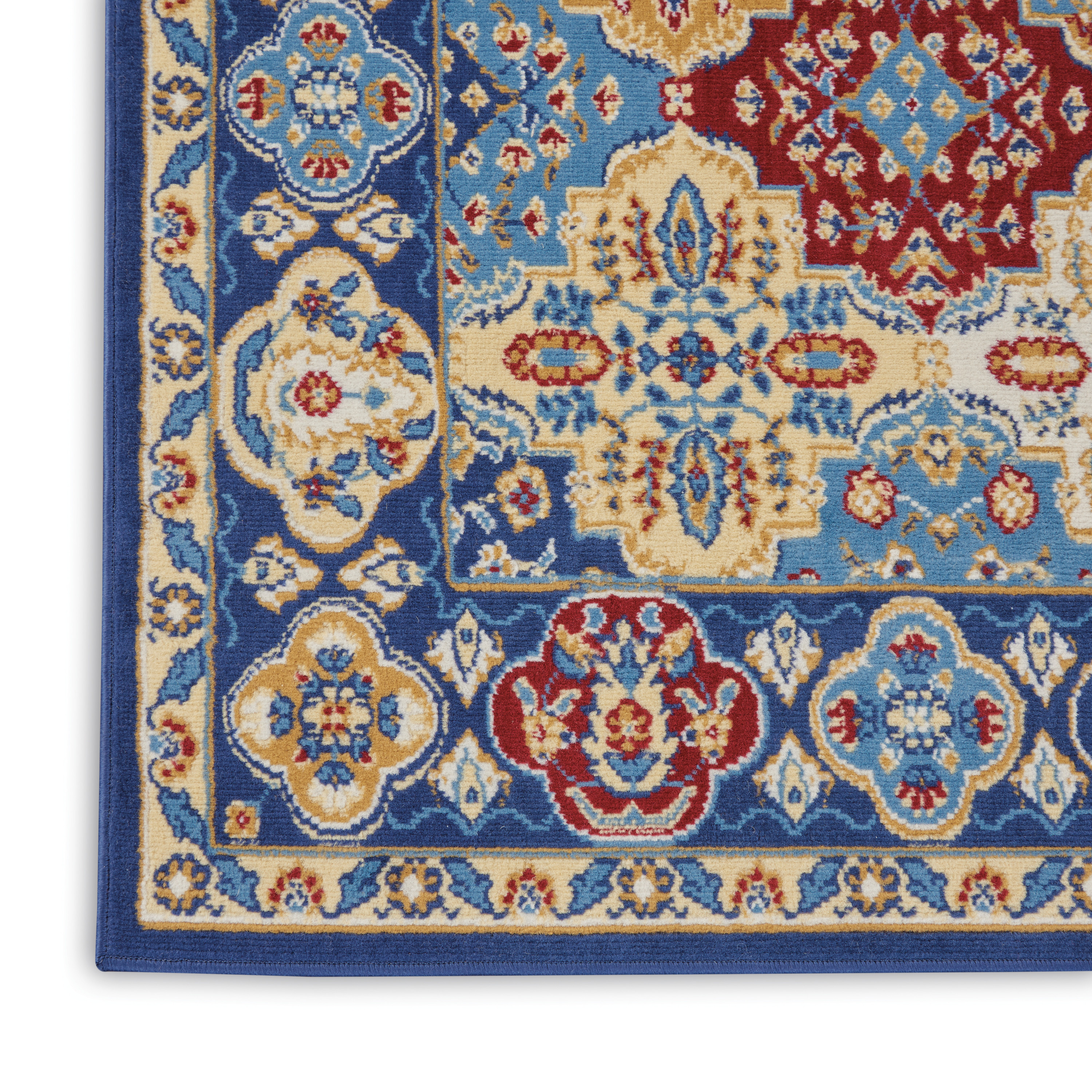 Nourison Grafix 7'10" x 9'10" Multicolor Bohemian Indoor Rug