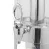 2-gallon New York, New York® cold-beverage dispenser with chrome trim