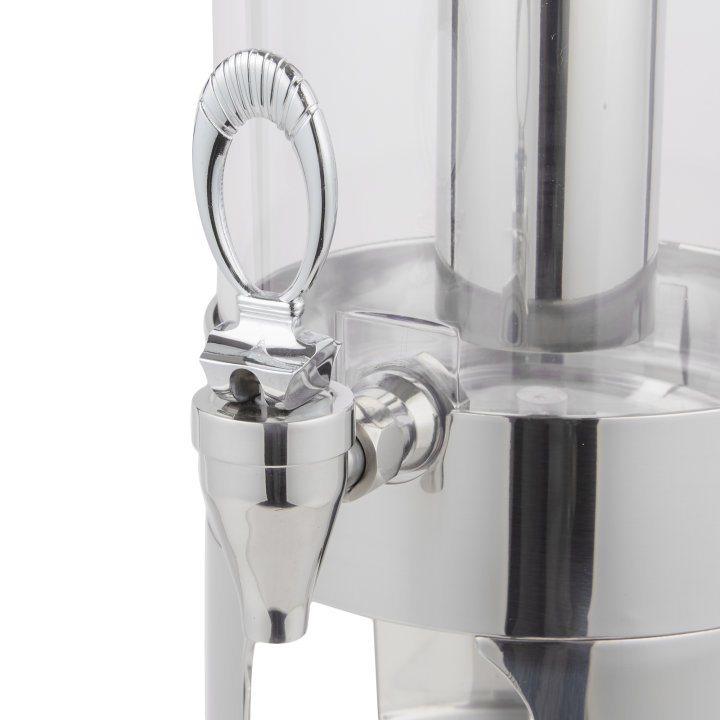 2-gallon New York, New York® cold-beverage dispenser with chrome trim