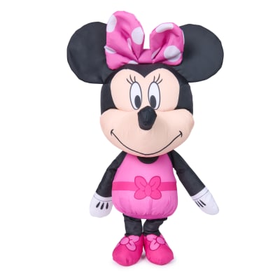 SwimWays Disney Minnie Mouse Swim Huggable, Waterproof Disney Plush Toys, Bath, Pool & Beach Toys, Floating Large Stuffed Animal for Kids Aged 1 & Up