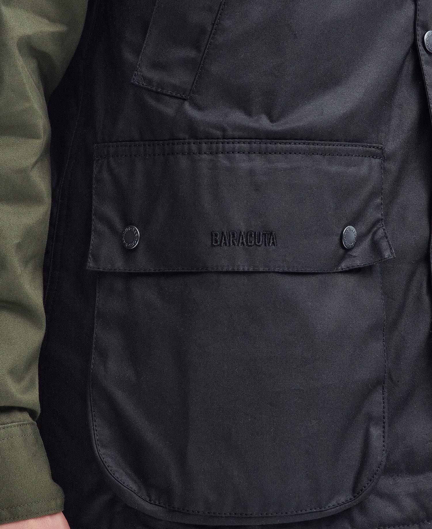 Barbour x Baracuta Weste Oversized Waxed image number 7