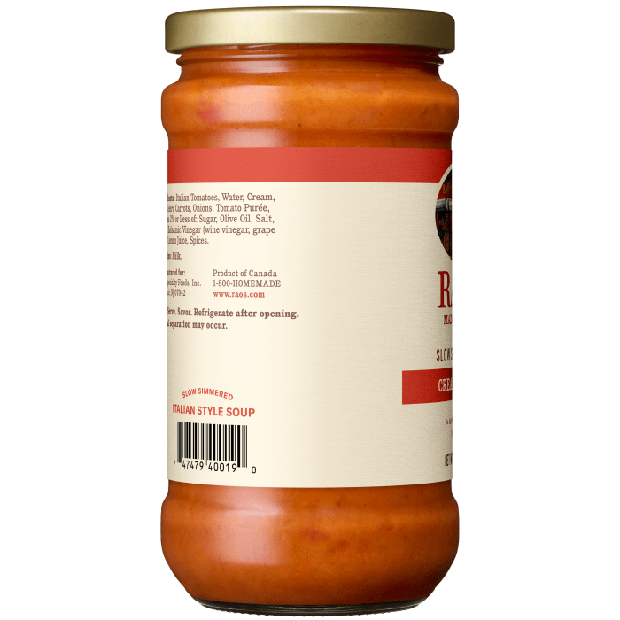 Creamy Tomato Soup, 16 oz - Left Image