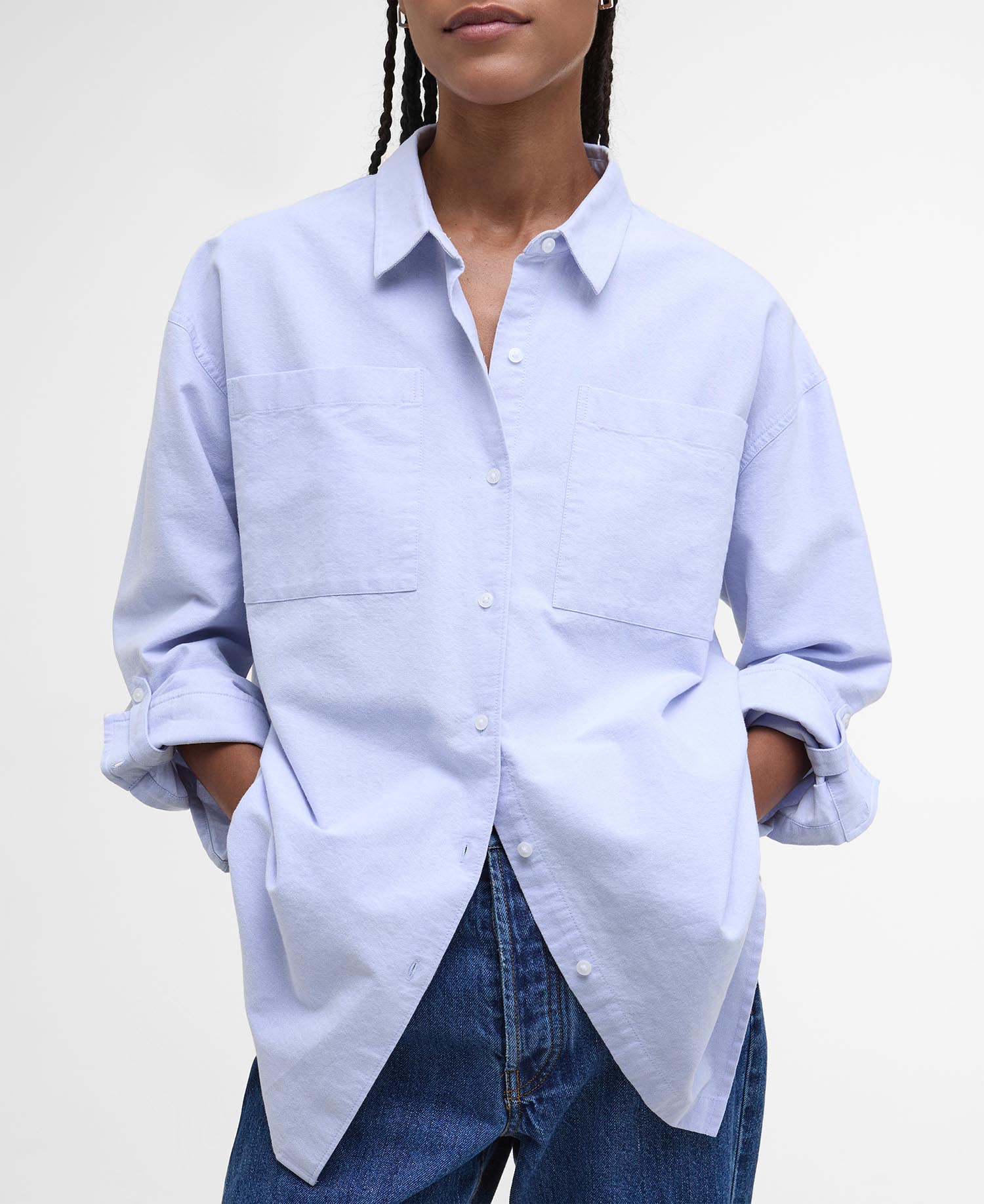 Camicia Oxford oversize Highclere image number 3
