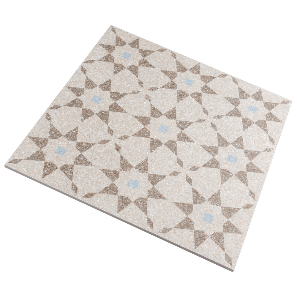 Farnese Aventino Crema 11-1/2 in. x 11-1/2 in. Porcelain Floor and Wall Tile