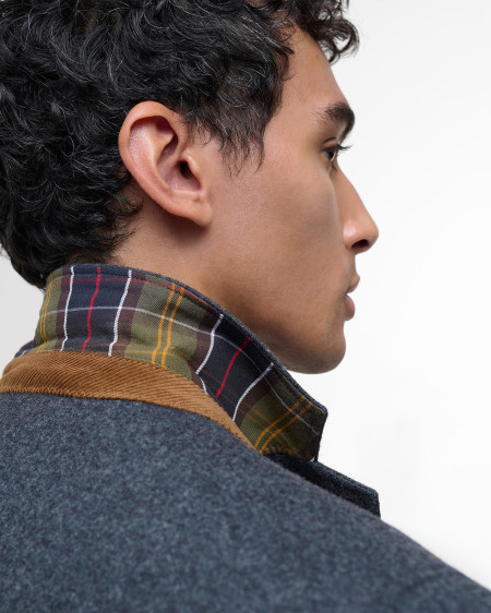 Flannel Jersey Blazer