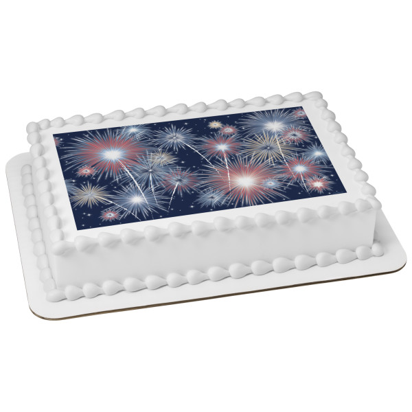 Fireworks-Sheet PhotoCake® Edible Image®