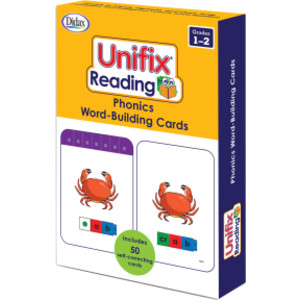 Unifix Reading: Phonics Word-Building Cards, Grade 1-2