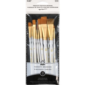 Artist Variety Brush Set, 10-Piece Set