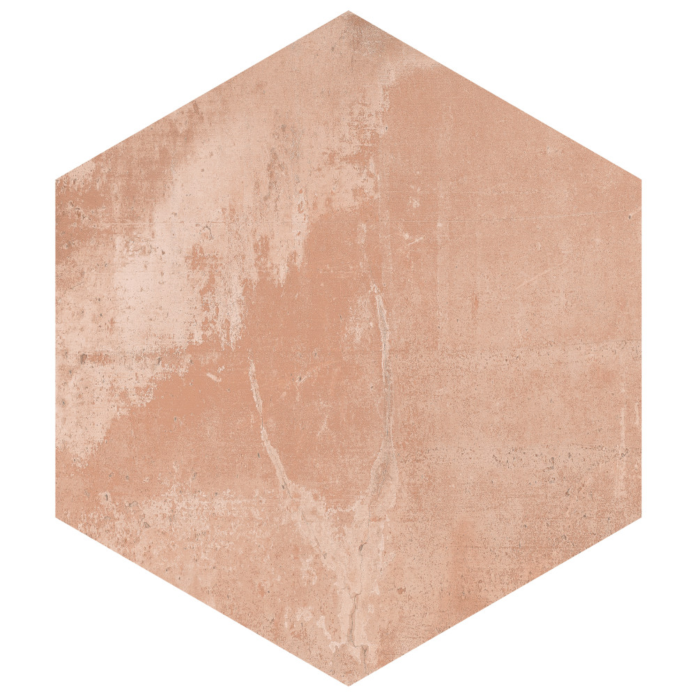 Argillos Hex Teja 20-1/2 in. x 23-5/8 in. Porcelain Floor and Wall Tile