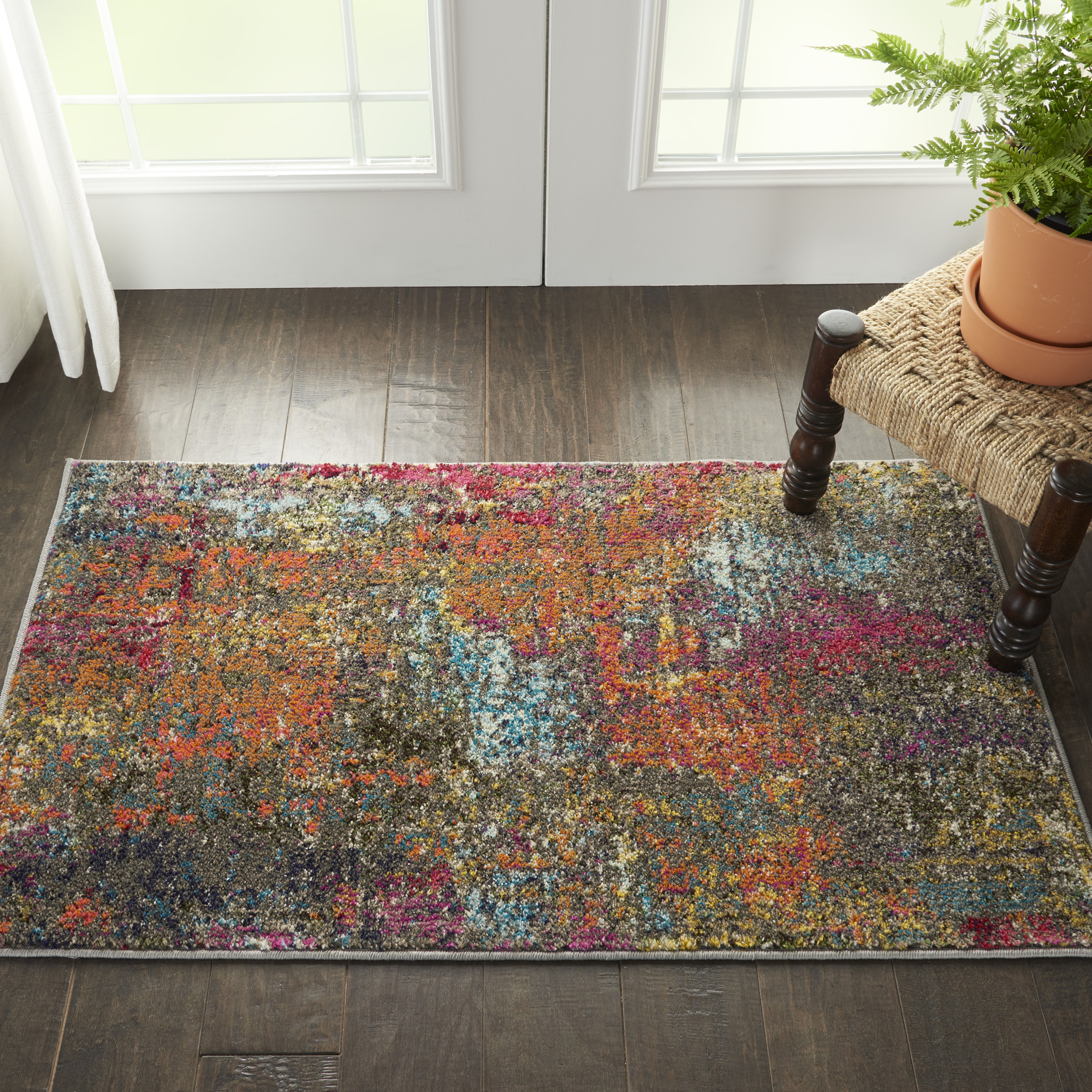 Nourison Celestial 2'2" x 3'9" Sunset Modern & Contemporary Indoor Rug