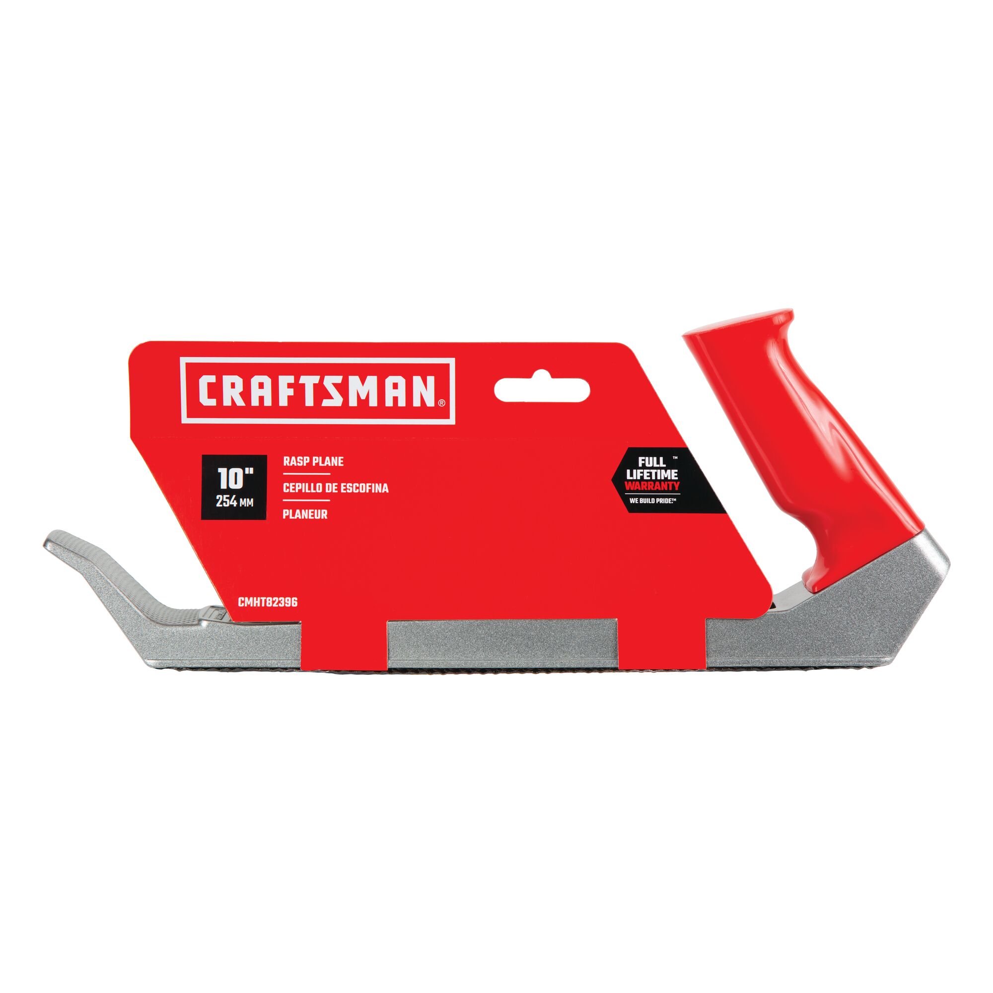 View of CRAFTSMAN Planes & Surform packaging