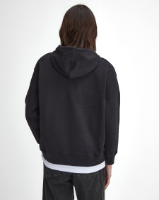 Felpa con cappuccio oversize in cotone spazzolato Nicholas 