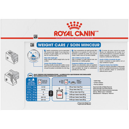 Royal Canin Canine Care Nutrition Weight Care Pouch Dog Food