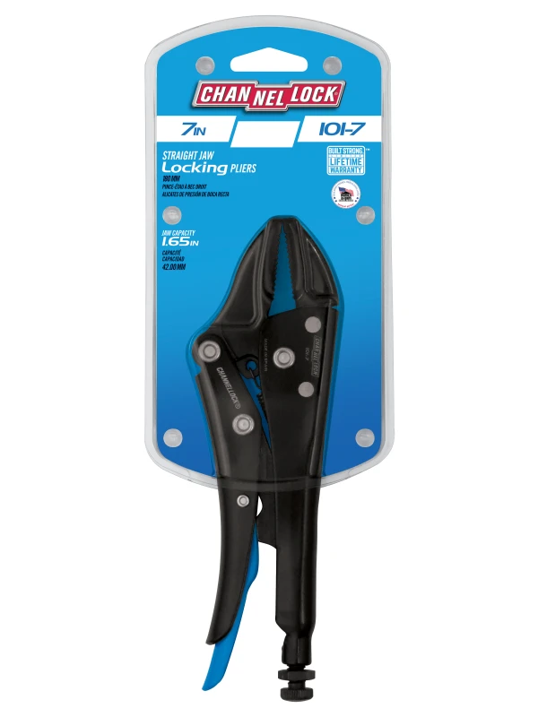 101-7 7-inch Straight Jaw Locking Pliers