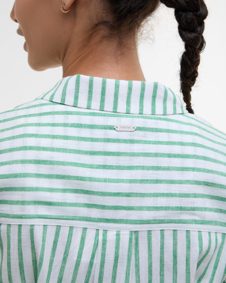 Abby Striped Midi Dress