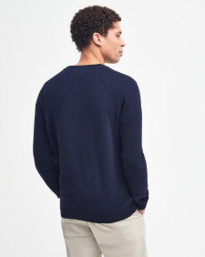 Essential V-Neck Jumper Classic Navy