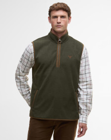 Harwood Half-Zip Fleeced Gilet 
