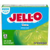 JELL-O Zero Sugar Lime Flavor Gelatin, 0.3 oz Box