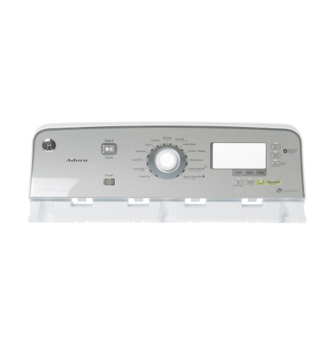 Dryer control panel assembly