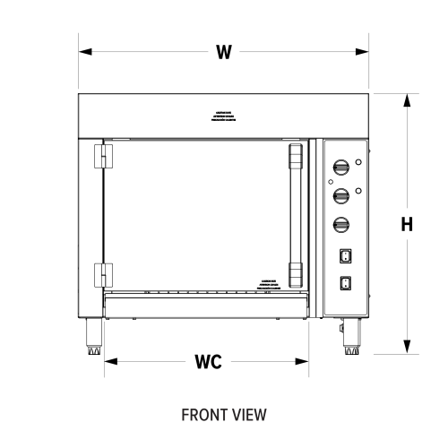 Engineering front view