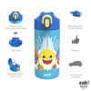 Pinkfong 14 ounce Stainless Steel Vacuum Insulated Water Bottle, Baby Shark slideshow image 11