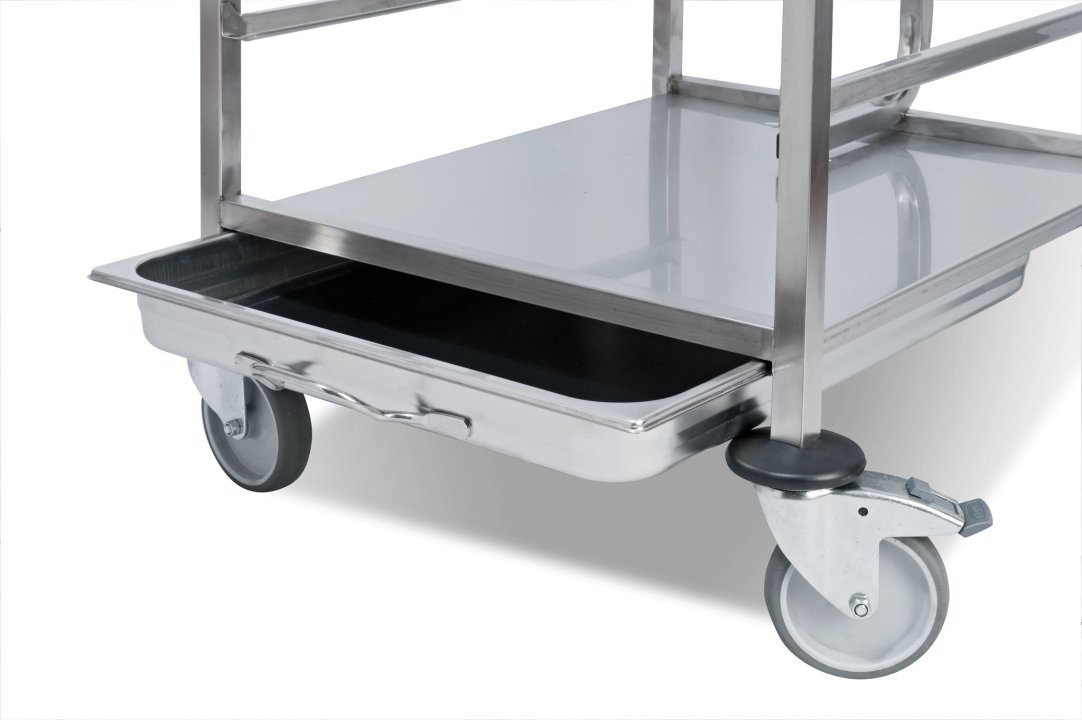 Chariot de dégivrage à glissières GN 2/1