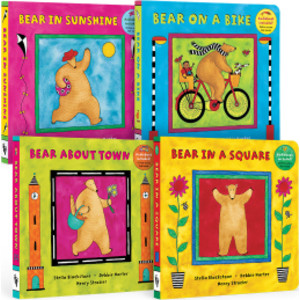 PreK Bear Series Board Book Bundle, Set of 4