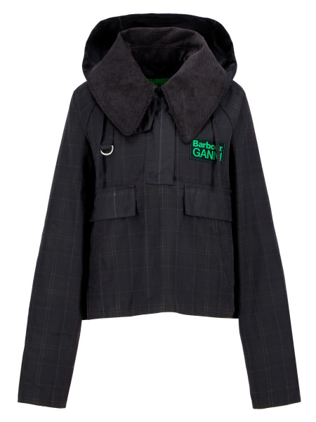 Barbour x GANNI Tartan Waxed Anorak Barbour x GANNI Tartan Waxed Anorak