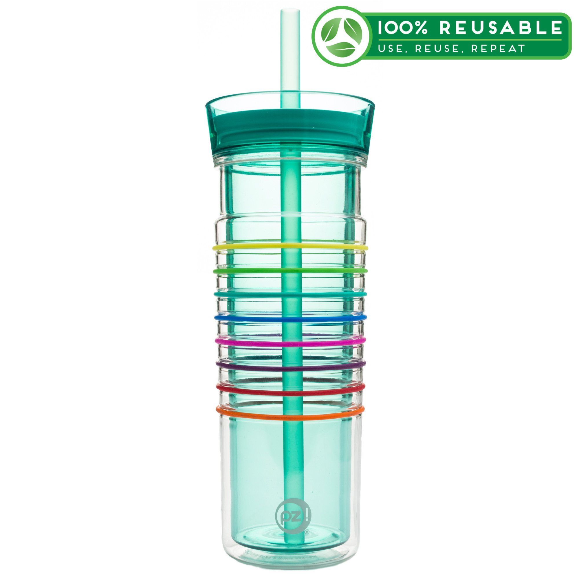 HydraTrak 20 ounce Insulated Tumbler, Seafoam slideshow image 1 HydraTrak 20 ounce Insulated Tumbler, Seafoam slideshow image 1