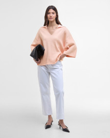 Natalia Knitted T-Shirt Peach Parfait