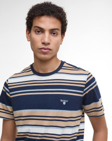 T-shirt a righe leggermente aderente Aickmen 
