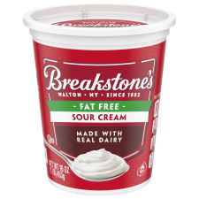 Breakstone's Fat Free Sour Cream, 16 oz Tub
