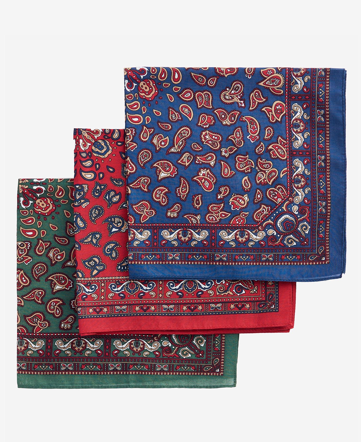 Set di fazzoletti Paisley in confezione regalo image number 2